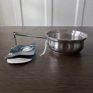 Chantal 1 Qt Saucepan Japanese 21/0 Stainless Steel Nickel Free SLSB35-140 NEW